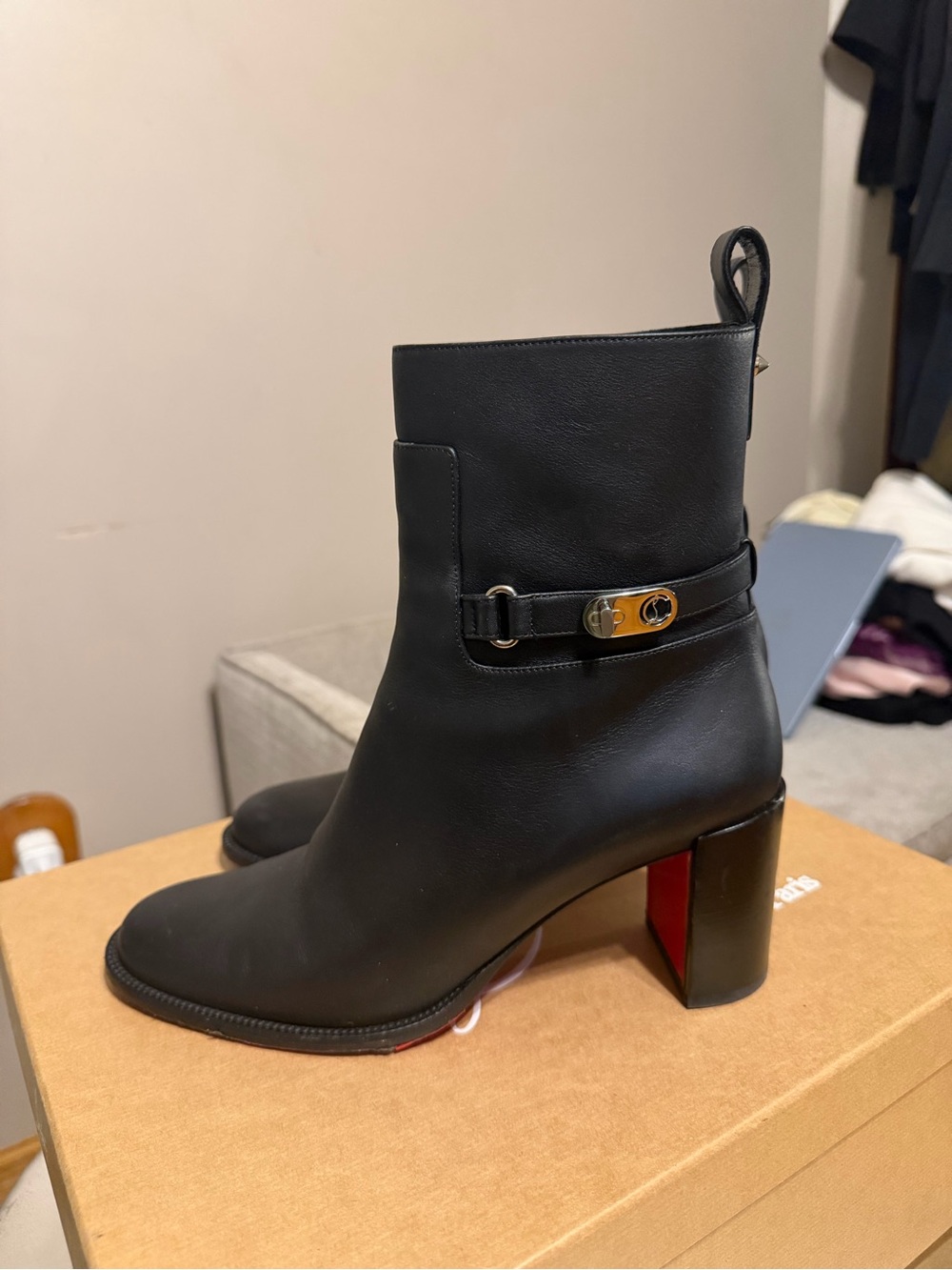Christian Louboutin Lock Booty 70